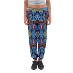 Marbled Confetti Symmetry Women s Jogger Sweatpants by kaleidomarblingart