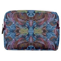 Marbled Confetti Symmetry Make Up Pouch (medium) by kaleidomarblingart