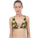 Pinapple Fun Classic Banded Bikini Top View1