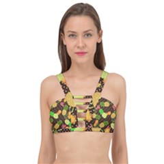 Pinapple Fun Cage Up Bikini Top by PaperDesignNest