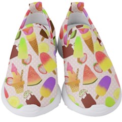 Ice cream pattern Kids  Slip On Sneakers