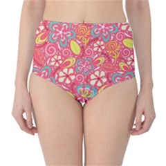 2022-patterngroup2-floral-2-setp-5000x6000-300dpi-pink Classic High-waist Bikini Bottoms by PaperDesignNest