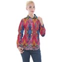 Firey Repeats I Women s Long Sleeve Pocket Shirt View1