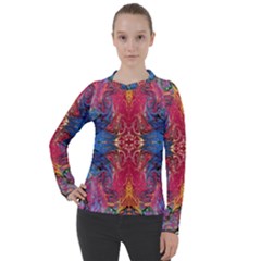 Firey Repeats I Women s Pique Long Sleeve Tee