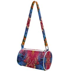 Firey Repeats I Mini Cylinder Bag by kaleidomarblingart