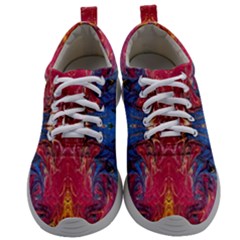 Firey Repeats I Mens Athletic Shoes by kaleidomarblingart