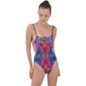 Firey Repeats I Tie Strap One Piece Swimsuit View1