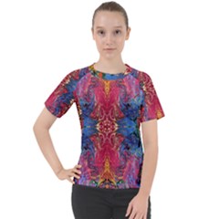 Firey Repeats I Women s Sport Raglan Tee