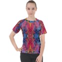 Firey Repeats I Women s Sport Raglan Tee View1