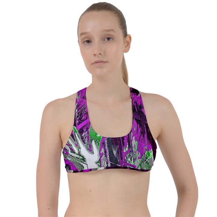 St. Cathy  Criss Cross Racerback Sports Bra