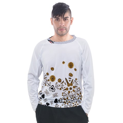 Im Fourth Dimension Xiglute Men s Long Sleeve Raglan Tee by imanmulyana