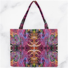 Firey Repeats Iv Mini Tote Bag by kaleidomarblingart