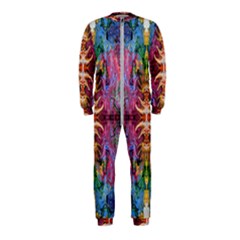 Firey Repeats Iv Onepiece Jumpsuit (kids) by kaleidomarblingart