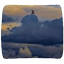 Bird Flying Over Stormy Sky Back Support Cushion View1