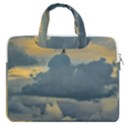 Bird Flying Over Stormy Sky MacBook Pro 13  Double Pocket Laptop Bag View1