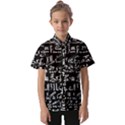 Sanscrit Pattern Design Kids  Short Sleeve Shirt View1