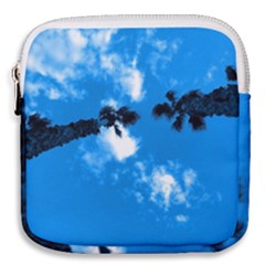 Trees & Sky In Martinsicuro, Italy  Mini Square Pouch by ConteMonfrey