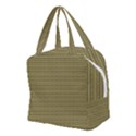 Golden Striped Decorative Pattern Boxy Hand Bag View2