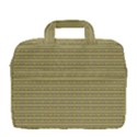 Golden Striped Decorative Pattern MacBook Pro 13  Shoulder Laptop Bag  View4