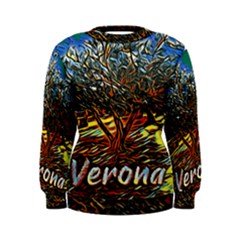 Colorful Verona Olive Tree Women s Sweatshirt by ConteMonfrey