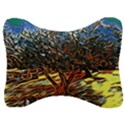 Colorful Verona Olive tree Velour Seat Head Rest Cushion View1