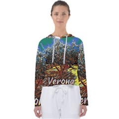 Colorful Verona Olive Tree Women s Slouchy Sweat by ConteMonfrey