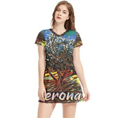 Colorful Verona Olive Tree Women s Sports Skirt by ConteMonfrey