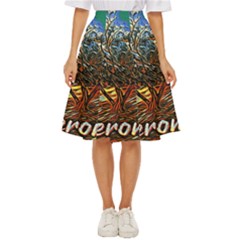 Colorful Verona Olive Tree Classic Short Skirt by ConteMonfrey