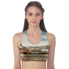 Malcesine Castle On Lake Garda Sports Bra by ConteMonfrey