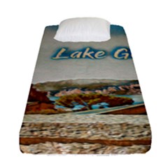 Malcesine Castle On Lake Garda Fitted Sheet (single Size) by ConteMonfrey