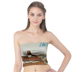 Malcesine Castle On Lake Garda Tube Top by ConteMonfrey