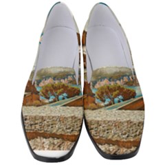 Malcesine Castle On Lake Garda Women s Classic Loafer Heels by ConteMonfrey