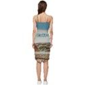 Malcesine Castle On Lake Garda Wrap Frill Dress View4