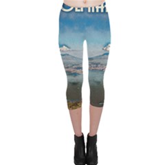 Napoli - Vesuvio Capri Leggings  by ConteMonfrey