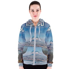 Napoli - Vesuvio Women s Zipper Hoodie by ConteMonfrey