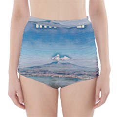 Napoli - Vesuvio High-waisted Bikini Bottoms by ConteMonfrey