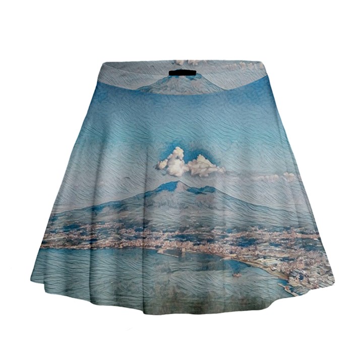 Napoli - Vesuvio Mini Flare Skirt