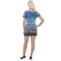 Napoli - Vesuvio Short Sleeve Asymmetric Mini Dress View2