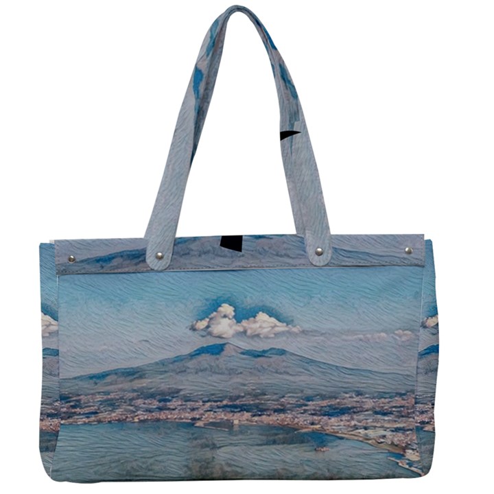 Napoli - Vesuvio Canvas Work Bag