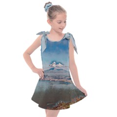 Napoli - Vesuvio Kids  Tie Up Tunic Dress by ConteMonfrey