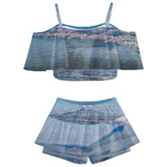 Napoli - Vesuvio Kids  Off Shoulder Skirt Bikini by ConteMonfrey