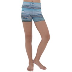 Napoli - Vesuvio Kids  Lightweight Velour Yoga Shorts by ConteMonfrey