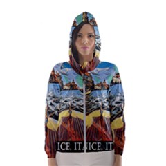 Gondola View   Women s Hooded Windbreaker by ConteMonfrey