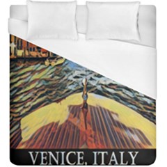 Gondola View   Duvet Cover (king Size) by ConteMonfrey