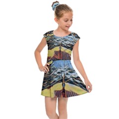 Gondola View   Kids  Cap Sleeve Dress by ConteMonfrey