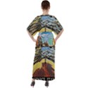 Gondola View   V-Neck Boho Style Maxi Dress View2