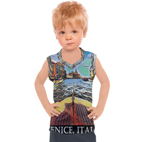 Gondola View   Kids  Sport Tank Top by ConteMonfrey