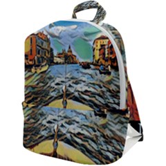 Gondola View   Zip Up Backpack by ConteMonfrey