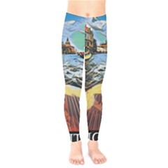 Gondola View   Kids  Classic Winter Leggings by ConteMonfrey