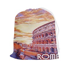 Rome Colosseo, Italy Drawstring Pouch (2xl) by ConteMonfrey